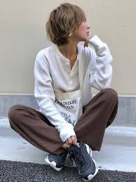 kumika ユニクロのtシャツ カットソーを使ったコーディネート wear ファッション キャンプファッション アラサーファッション