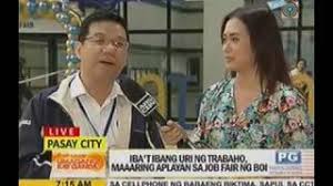 Rodolfo filemon de oliveira da silva. Ukg Interview Usec Ceferino Rodolfo For The Boi 50 Job Fair Youtube