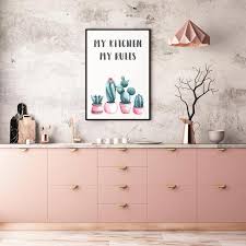 4.6 out of 5 stars 12. 18 Pieces Of Funny Kitchen Wall Art That Are Just Too Real Tiny Partments