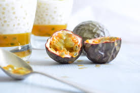 Perles Du Japon Au Lait De Coco Et Gelee De Fruits De La Passion