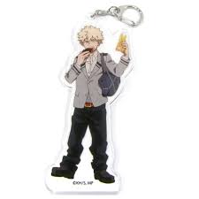 Imagine his surprise when deku catches him in the act on his balcony and decides to pay him a little visit. Bakugou Katsuki Donut Whole Body Acrylic Key Holder My Hero Academia Goods Accessories Suruga Ya Com
