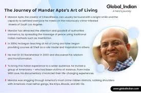The journey of Mandar Apte's Art of Living