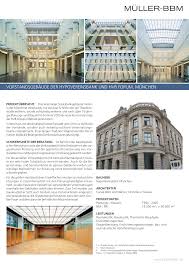 Administrativní budova banky hypovereinsbank v mnichově. Vorstandsgebaude Der Hypovereinsbank Und Hvb Forum Munchen