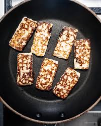 Remove from heat and let stand for 5 minutes. Halloumi And Couscous Salad 4114 I Am A Food Blog