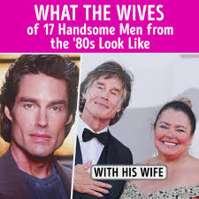 What the Wives of 17 Handsome Men from the '80s Look Like