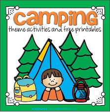 These activities would also be great for a kindergarten camping theme, or just for fun! Camping Theme Activities And Printables For Preschool And Kindergarten Kidsparkz
