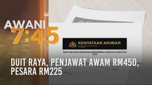 Bantuan khas aidilfitri 2020 adalah sebagai bonus raya untuk kakitangan awam dan pesara kerajaan tang berpencen bernilai rm500 yang akan diberikan. Free Spin Bonus Raya Kakitangan Kerajaan Bajet 2019 Malaysia Hd Videos