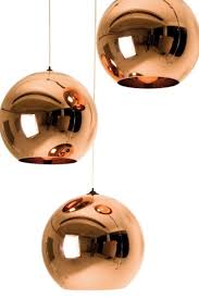 Replica Tom Dixon Copper Shade Pendant Light Lampade A Sospensione In Rame Illuminazione Soffitto Lampadari