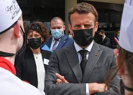 A video has emerged showing a man slapping french president emmanuel macron across the face during a visit to a town in the country's southeast on tuesday. K7a3658qrc7 Um