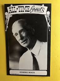 Connie Mack All Time Greats Baseball TCMA 1973 RARE *Noles2148* HOF