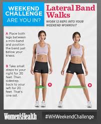 Hearst Magazines Weekend Workout Band Workout Glutes Workout