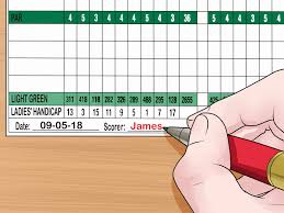 how to read a golf scorecard 10 steps with pictures wikihow