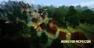 There don't seem to be good seeds like this on bedrock that have a jungle with a village in it or so close to it but also so much water. Taiga Village Outpost Jungle Swamp Witch Hut And 3 Ravines Seed