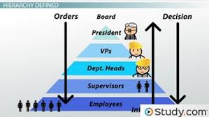 Organizational Chart And Hierarchy Definition Examples