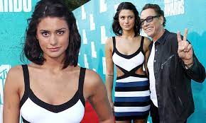 Jean claude van damme and dolf lundgren: Mtv Movie Awards 2012 Jean Claude Van Damme Steps Out With His Stunning Daughter Bree Daily Mail Online