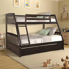 You can do a bunk bed with a desk, ikea bunk beds, a triple bunk bed, and even bunk beds with stairs. Brown Twin Bunk Bed Beds And Bed Frames For Sale In Stock Ebay