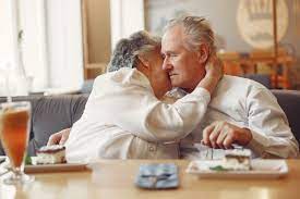 Beautiful Old Couple Sitting In A Cafe Free Photo Freepik Freephoto In 2021 Old Couples Free Photos Couples