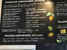 See reviews, photos, directions, phone numbers and more for wow wow lemonade locations in kahului, hi. Hawaiian Lemonades Limeades Menu Picture Of Wow Wow Hawaiian Lemonade Kihei Tripadvisor