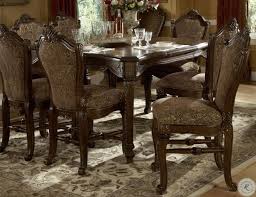 Freedom 5 piece counter height dining set finish: Windsor Court Gathering Extendable Dining Room Set From Aico 70000 Coleman Furniture