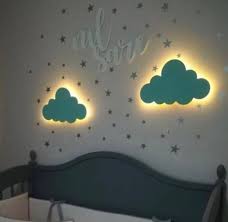 1,208 cloud wall light products are offered for sale by suppliers on alibaba.com, of which cctv camera accounts for 6%, led wall lamps accounts for 1%, and other home decor accounts for 1%. Personalised Your Baby Name Wooden Cloud Wall Etsy Baby Night Light Girl Bedroom Decor Wall Lights