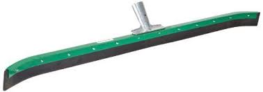 Unger Fp90c 36 Aquad Ozer Heavy Duty Curved Floor Squeegee With Neoprene Rubber Neoprene Rubber Clean House Cleaning Supplies