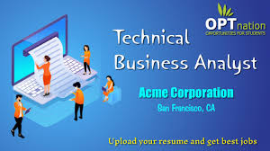 Technical Business Analyst Job In San Francisco In 2020 Business Analyst Business Acme Corporation