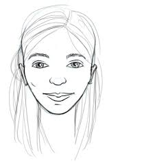 Hi everyone, it's rainy and cold outside here. How To Draw A Female Face Step By Step Wacom