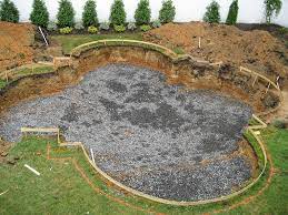 Digging the selected pool space. Gunite Pool Construction Process South Jersey S Best Above Ground And Inground Swimming Pool Hot Tub Pool Table Dealer