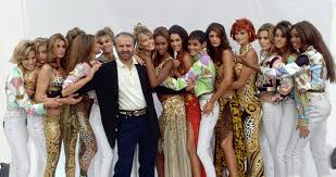 How old was gianni versace when he died? The Inside Story Of Donatella Versace S Homage To Gianni Classic Prints And Your Favorite 90s Supermodels The New York Times