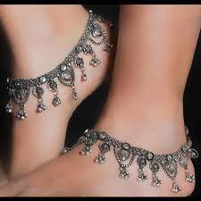 Stylish Anklet Payal Pair Of Ladies Anklets Ankle Bracelets Anklets Foot Jewelry