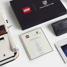 Lego inspired master builder certificates printable lego. Exclusive Lego Collector S Set Porsche 911 Turbo Targa Hoffmann Speedster