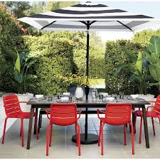 Shadow Black And White Stripe Umbrella Best Outdoor Furniture Modern Outdoor Furniture White Patio Furniture