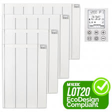 They can fit any interior space. Mylek Ceramic Electric Panel Heater With 24 7 Timer Mylek