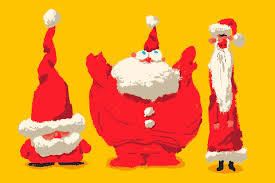 Santa Claus Gif By Giphy Studios Originals Find Share On Giphy Three christmas trees and santa claus flying cart. santa claus gif by giphy studios