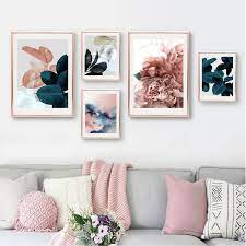Check out our pink art prints selection for the very best in unique or custom, handmade pieces from our wall décor shops. Modern Botanical Poster Black Blue Pink Grey Tropical Leaves Canvas Art Prints Wall Picture For Living Room Tropical Wall Decor Painting Calligraphy Aliexpress
