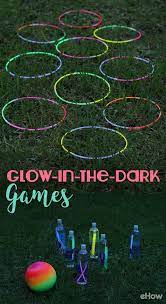 Diy Glow In The Dark Games Ehow Com Yard Games For Kids Super Fun Games Glow Stick Party