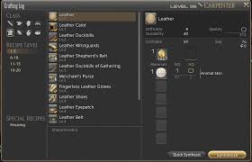 All gearsets, macros and recipes provided. Steam Community Guide Crafting The Basics