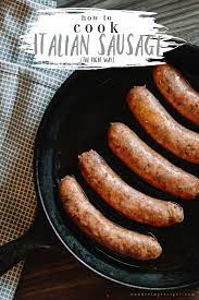 Italian Sausage Pepper Onions Recipe Recipe How To Cook Sausage Cooking Recipes