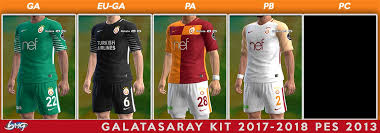 Galatasaray sk is a professional football club in turkey. Pes 2013 Galatasaray 2017 18 Gdb By Bmg Kitmaker Pes Patch