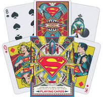 Superman Playing Cards Deck Premium Golden Age of Comics Theory 11 USPCC  T1188