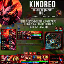 Hazles una gran nariz y otras expresiones divertidísimas en este juego en línea. League Of Legends Hud Shadowfire Kindred By Aliceemad Deviantart Com On Deviantart League Of Legends League Legend