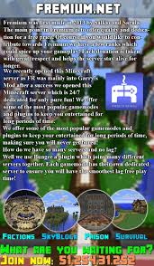 Herobrine.org is the top 1.17 minecraft server with survival, skyblock, factions, bed wars, sky wars, earth survival, and much more. Fremium Net Cracked Bungee Skyblock Creative Survival H Minecraft Server