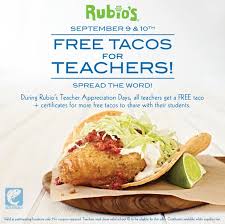 Check spelling or type a new query. Arizona Families Free Fish Tacos For Teachers And Students At Rubios