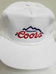 Original Coors Trucker Snapback Baseball Cap Hat Rope Twist Rocky Mountain Nissin Baseballcap Rope Twist Hats Caps Hats