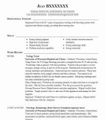 Urology Nurse Resume Example Fhps Fauquier Health