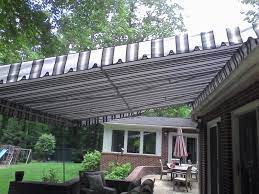 Deck Awning A Hoffman Awning Deck Awnings Patio Awning Patio