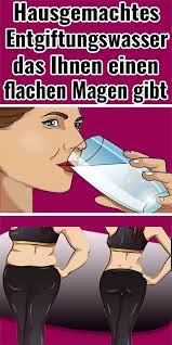 Hausgemachtes Entgiftungswasser Das Ihnen Einen Flachen Magen Gibt In 2021 Gesundheit Und Fitness Gesundheit Fitness Tipps