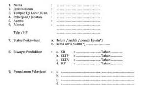 Sudah/belum pernah bekerja daftar riwayat hidup ini dibuat untuk bahan pertimbangan bapak/ibu pada lamaran kerja yang saya jika kamu memiliki surat referensi atau surat keterangan kerja di perusahaan yang sebelumnya. 10 Tips Menulis Daftar Riwayat Hidup Cv Yang Baik Dan Benar Beserta Contohnya Ilmu Bahasa