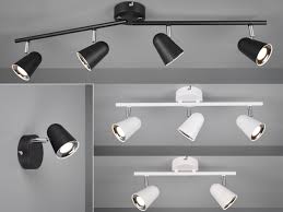 Lösungen zur montage einer indirekten beleuchtung an wand und decke. Grosse Kleine Led Deckenlampen Mehrflammige Schwenkbare Strahler Dachschrage Ebay