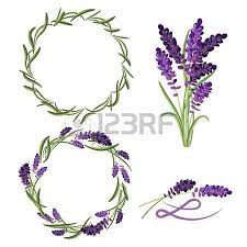 Vector Floral Pattern With Lavender Flowers In The Flat And A Lavender Flowers Violet Flower Lavender Tattoo